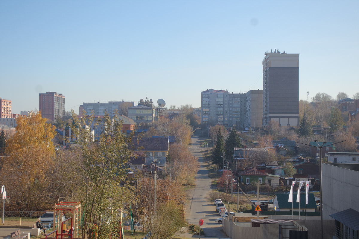 вид на 4-ую Железнодорожную