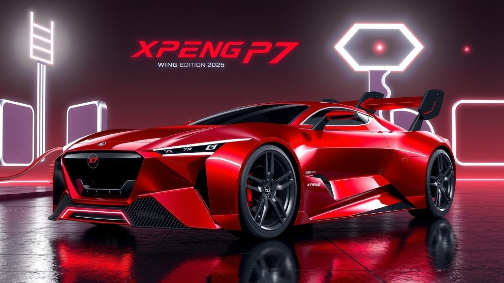    XPeng P7 Wing Edition 2025: Как китайский электроседан конкурирует с Tesla Model S