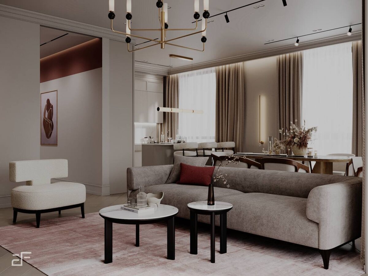 Дизайн интерьера кухни-гостиной: Создаем идеальное пространство