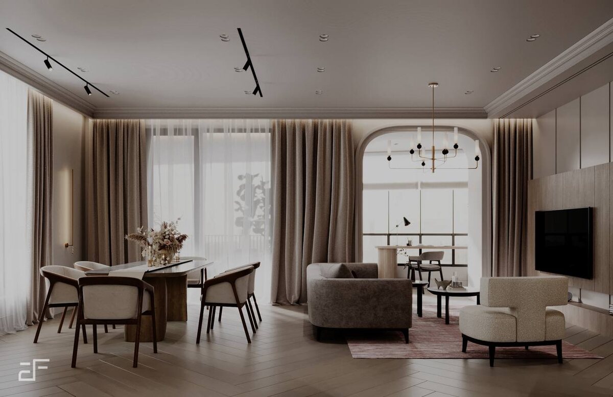 Дизайн интерьера кухни-гостиной: Создаем идеальное пространство