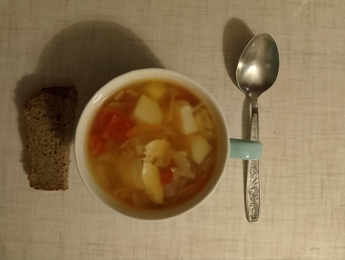 Супчик был на ужин, фото автора 