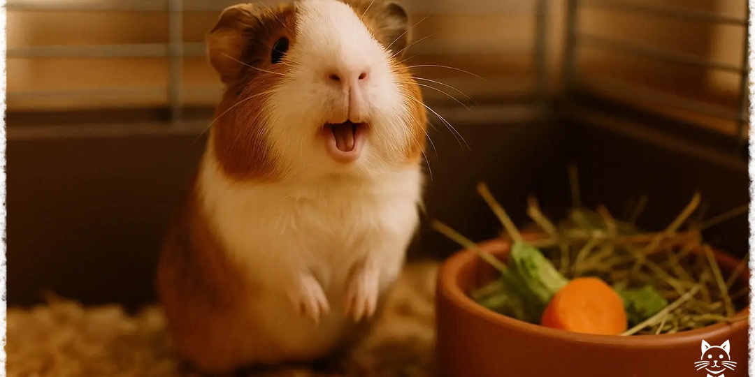 Морская свинка. Почему я пищу 20 раз в день? Это не капризы, это язык из 10 слов