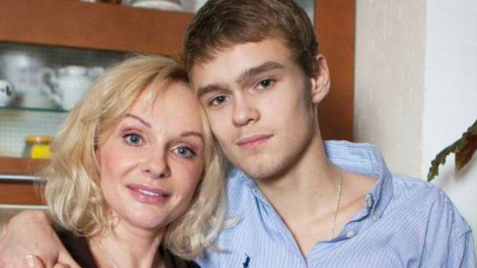 Ирина Цывина с сыном Евгением