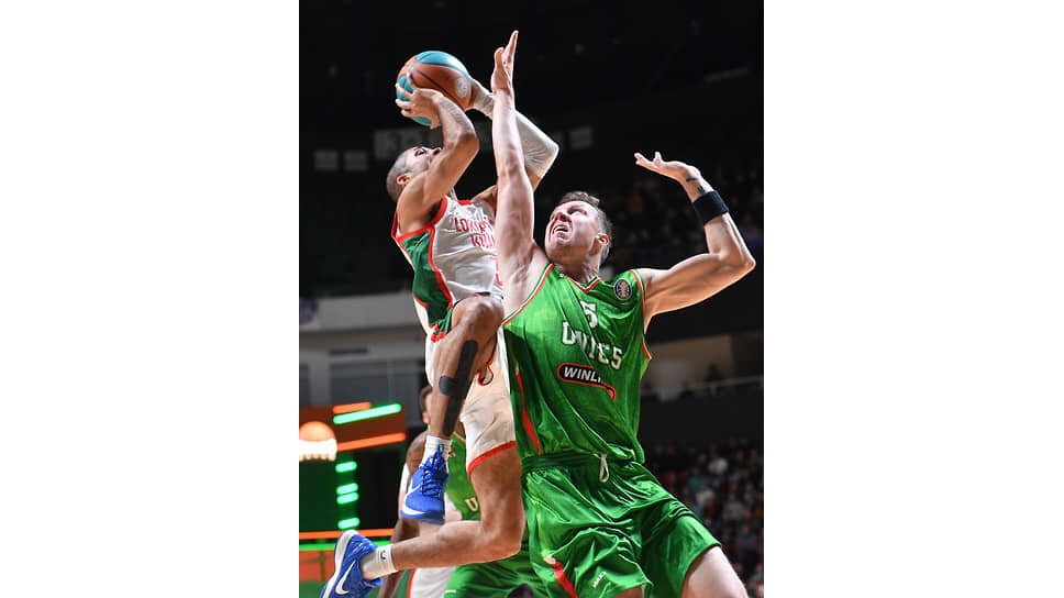 Матч между командами УНИКС (Казань) — «Локомотив-Кубань» (Краснодар).📷Фото: Артемий Шуматов / Коммерсантъ