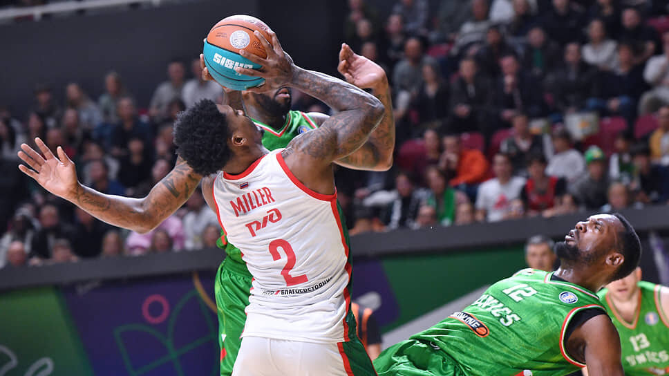 Матч между командами УНИКС (Казань) — «Локомотив-Кубань» (Краснодар).📷Фото: Артемий Шуматов / Коммерсантъ