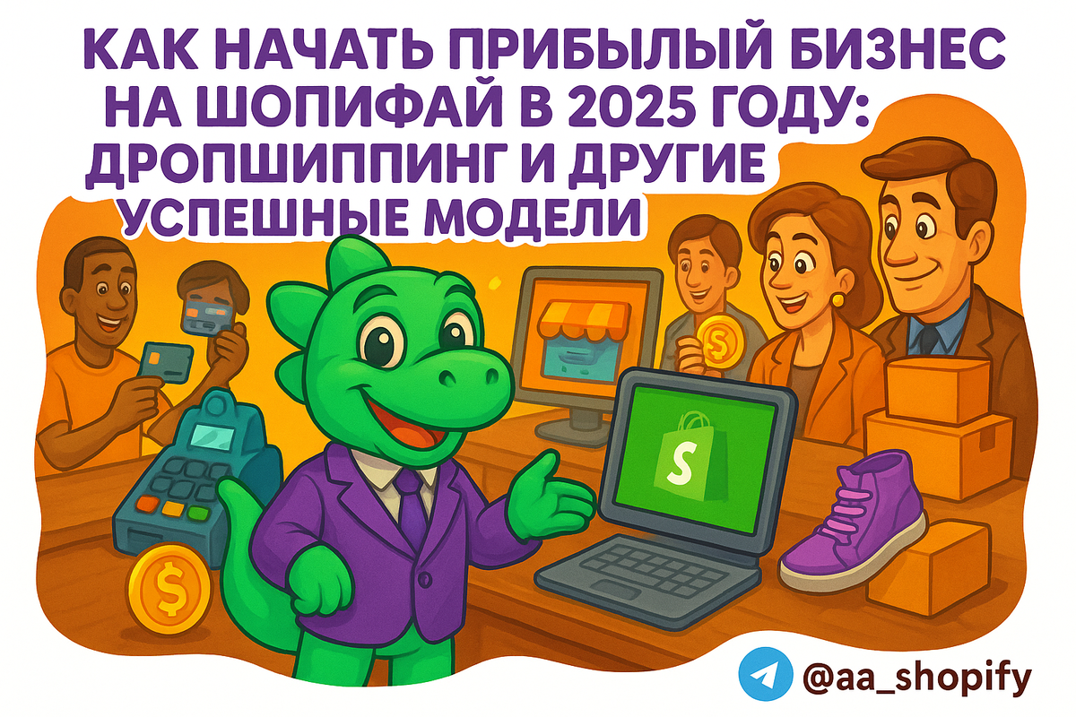    Как начать прибыльный бизнес на Шопифай в 2025 году: дропшиппинг и другие успешные модели торговли aa_ecom
