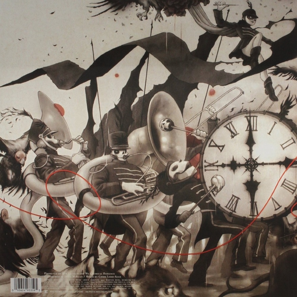 Обложка альбома My Chemical Romance "The Black Parade" | фото из открытых источников