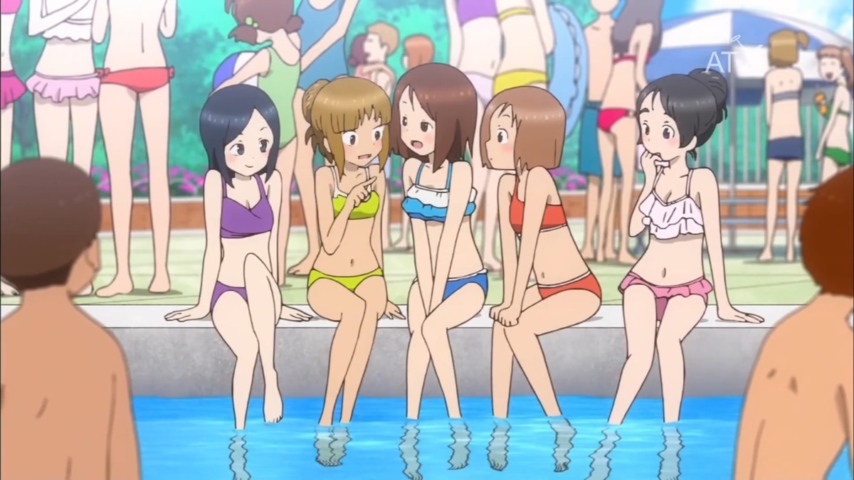 Но это ещё было местом встреч друзей и пообщаться о прошедших или о будущих планах... -Я собираюсь идти на свидание с сэнпаем... -Вот повезло...