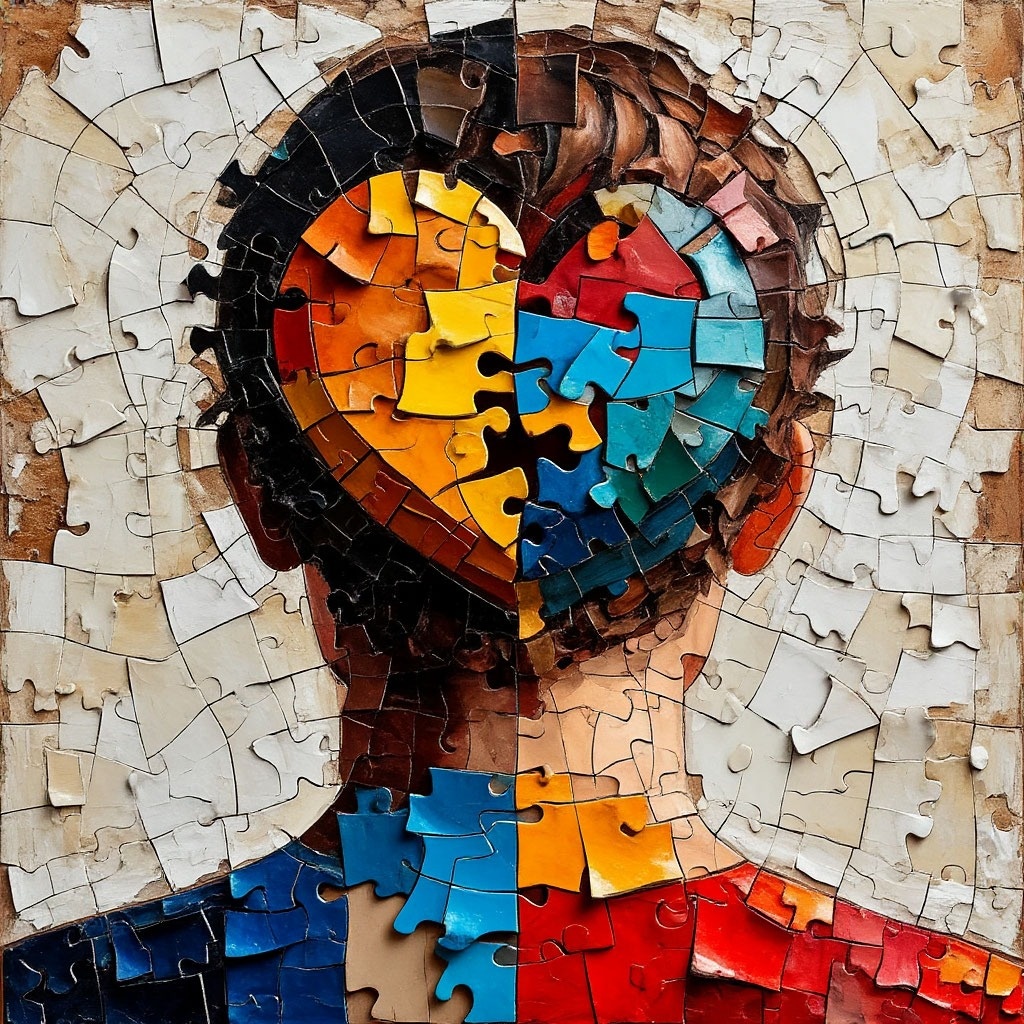 "Нестыковки", ощущения себя "не таким, как все", сложности собрать целостную картину социального взаимодействия.