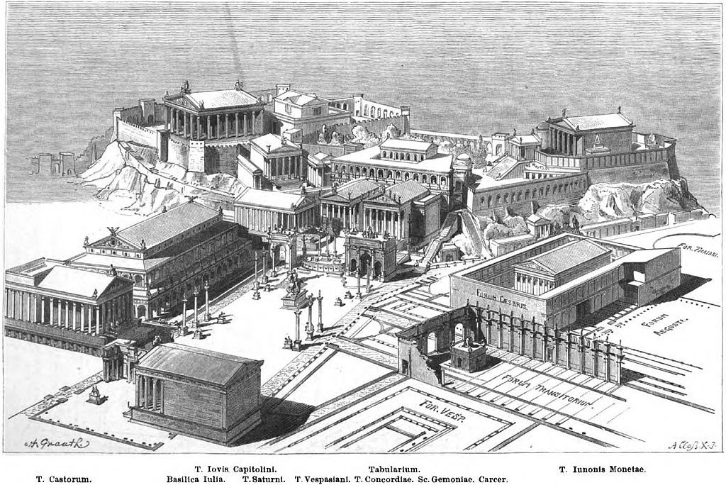 Римский форум. Реконструкция.