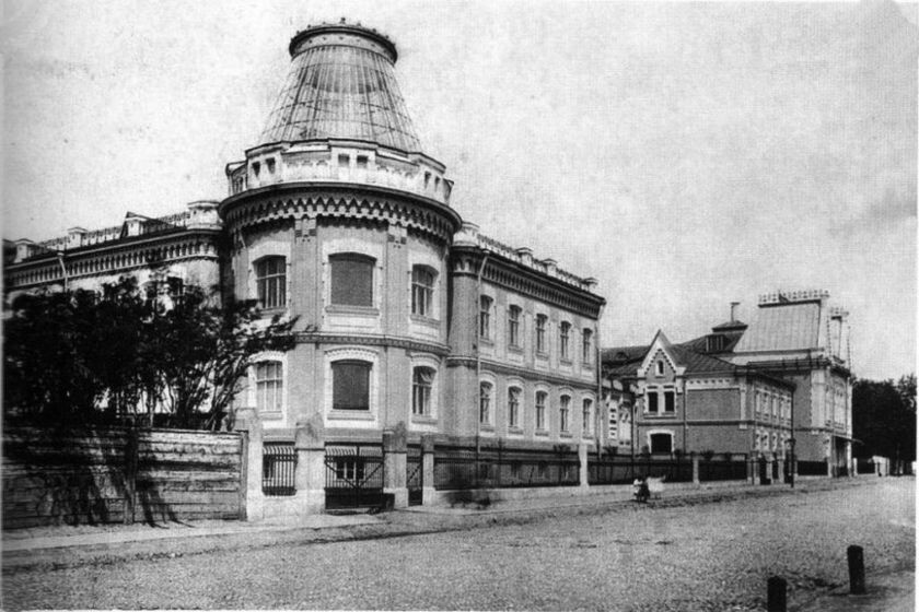 Здание радиационной лаборатории на Малой Пироговской улице. Источник https://fmbafmbc.ru/about/about-the-center/the-history-of-the-centre/?ysclid=mh4z73vknj945787692.