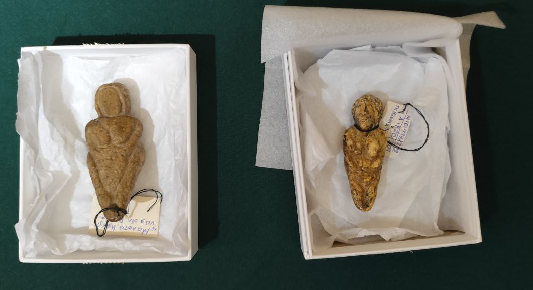 Палеолитические венеры из коллекции Государственного исторического музея