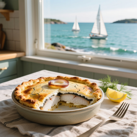 Saaristokalakukko — Сааристокалакукко — рыбный пирог