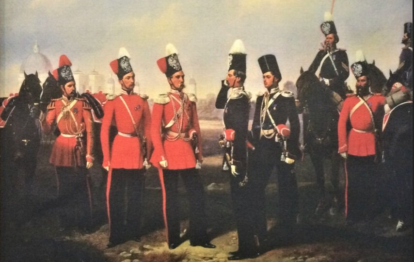 Казаки в придворных командах, лейб-гвардии и личном конвое императоров России.