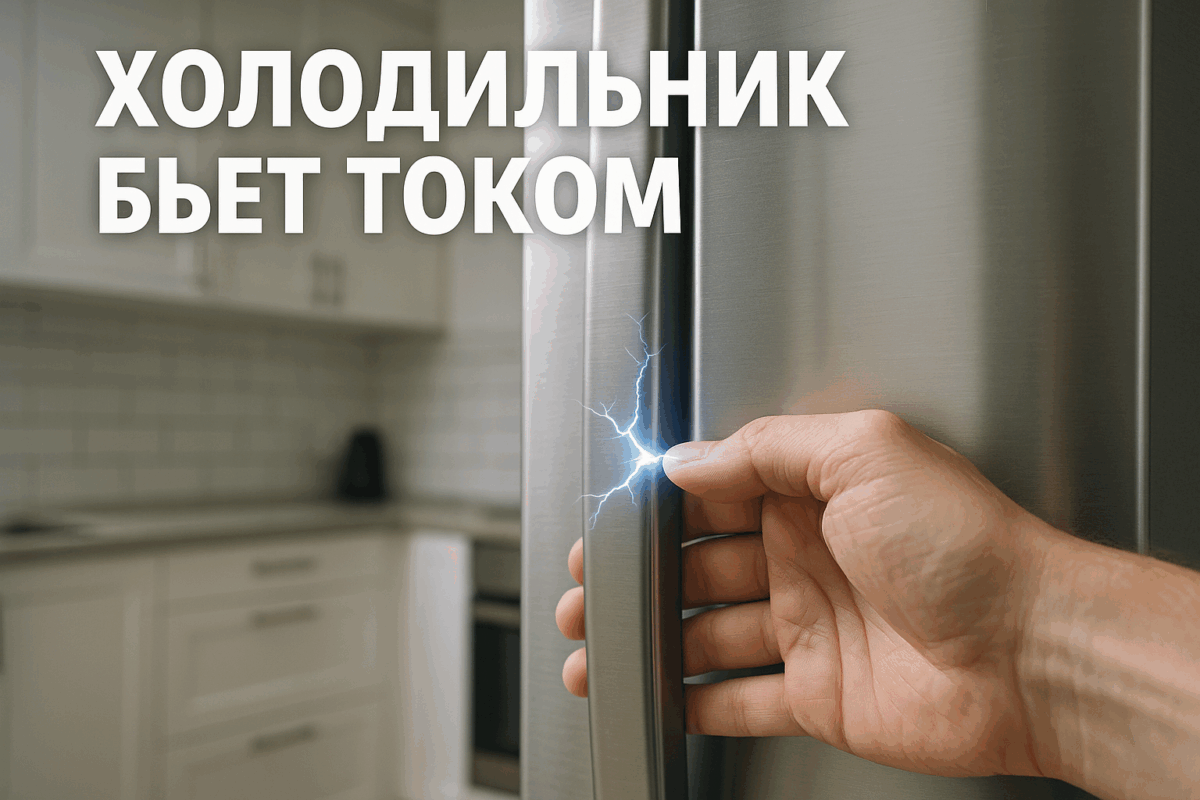    Холодильник бьет током — устранение опасности Михаил Юрьевич