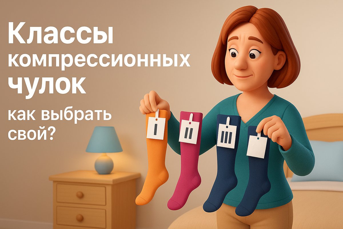 Выбираем класс компрессионных чулок правильно