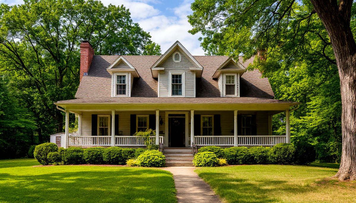    Почему в США нет заборов, а в домах ставят входные стеклянные двери. У нас же наоборот строят крепости