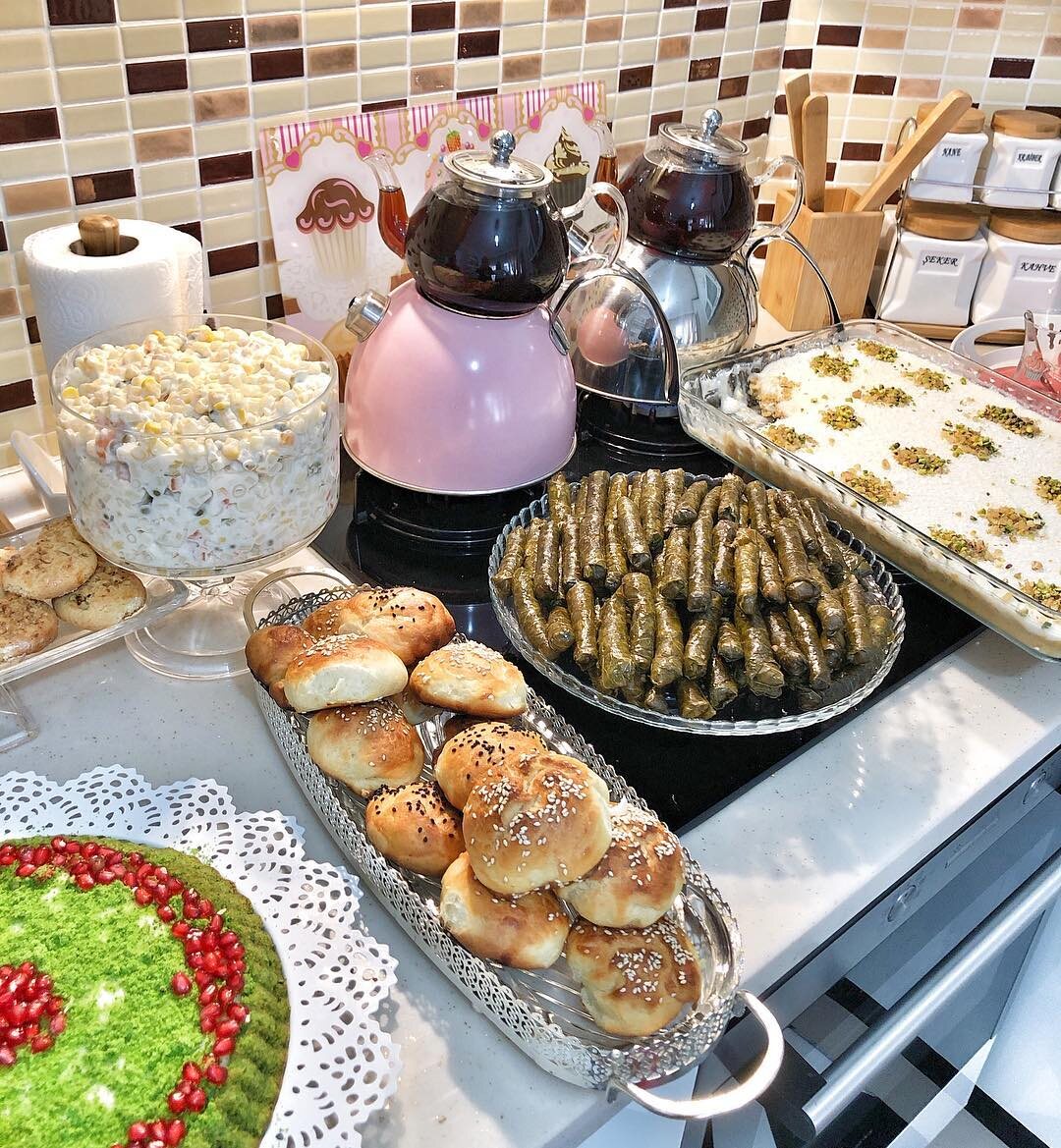Классическая готовка для встречи гостей на вечерние «посиделки» в Турции