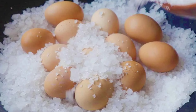 яйца в соли