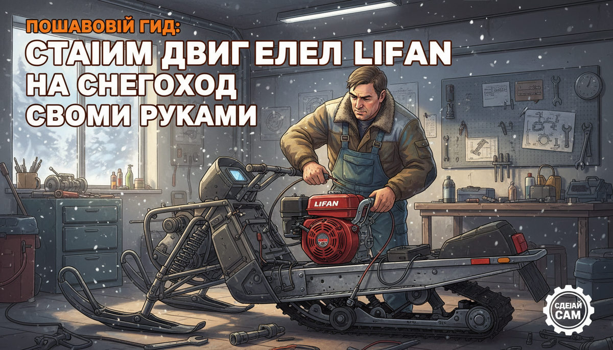 Материал подготовлен командой itelect.pro. Ниже — практический опыт по установке и настройке двигателя Lifan на снегоход, включая варианты 168F/170F/188F/190FD, подбор вариатора и ремня.