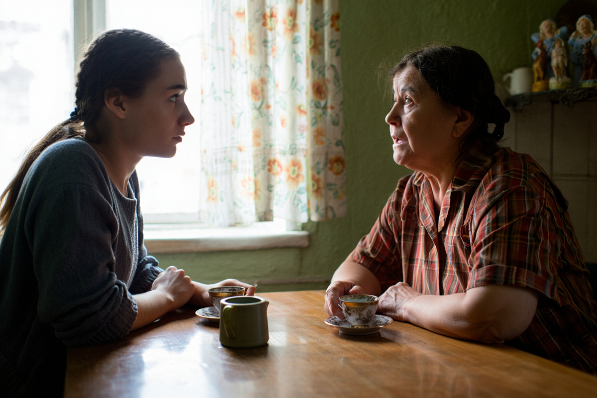 - Вы меня шестнадцать лет дурой держали, а у него вторая семья в соседнем районе! - не выдержала перед свекровью Наташа.