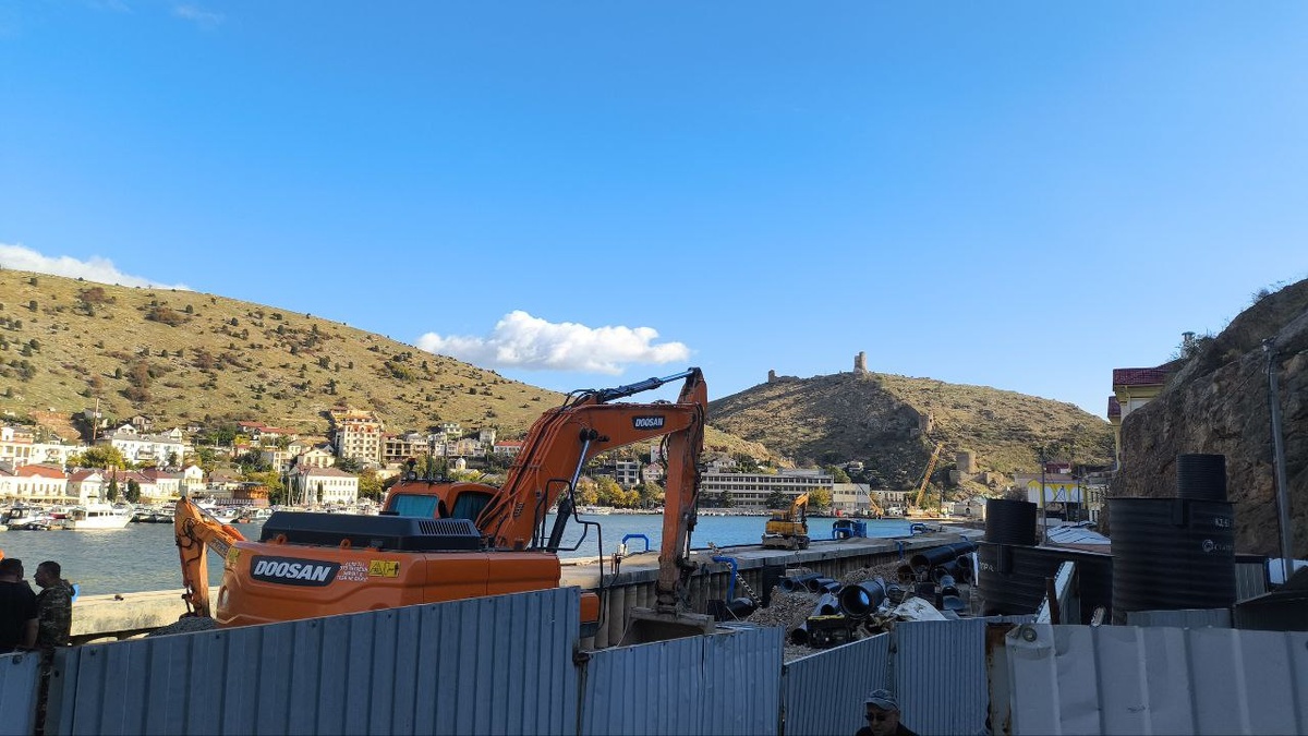 Стройка в Балаклаве