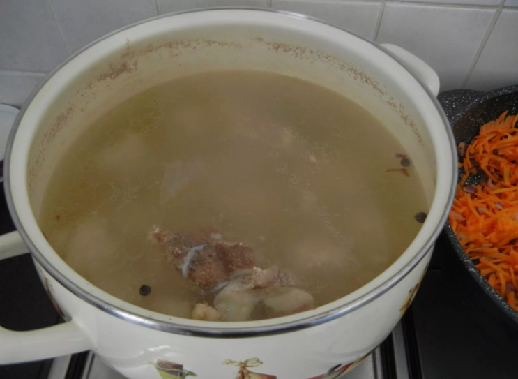 суп получается мутным