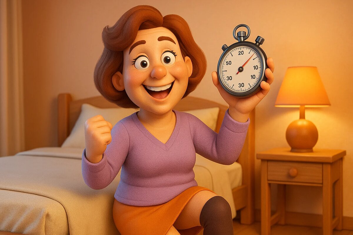 Как быстро надевать компрессионные чулки