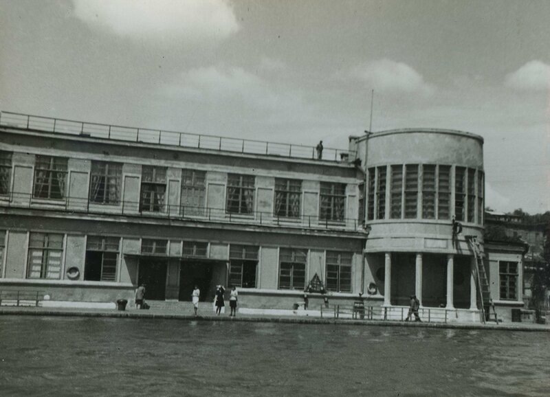 Ростов-на-Дону.Речной вокзал.1947г.