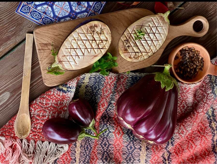 Синенькие или баклажаны? Фото автора канала