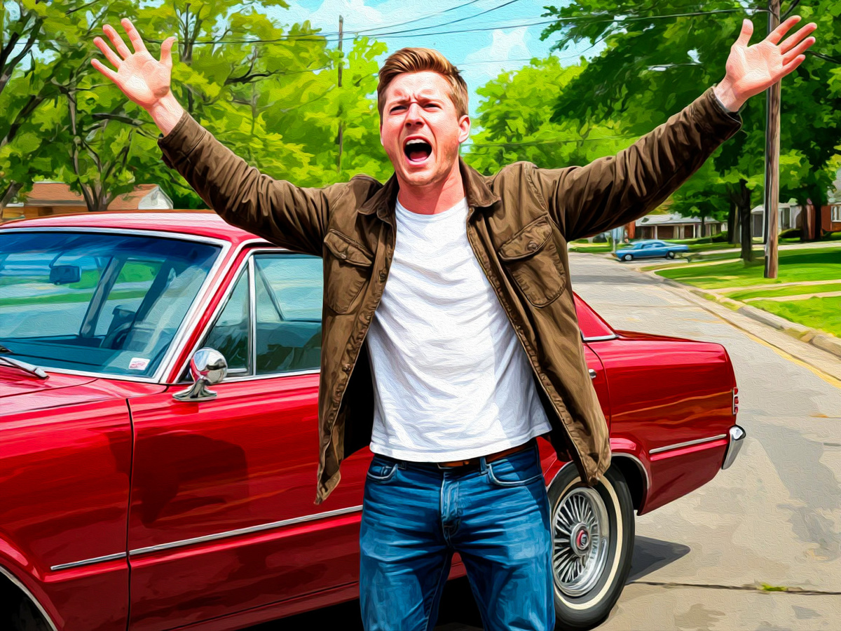 Машина цела и никто в ней не рожает