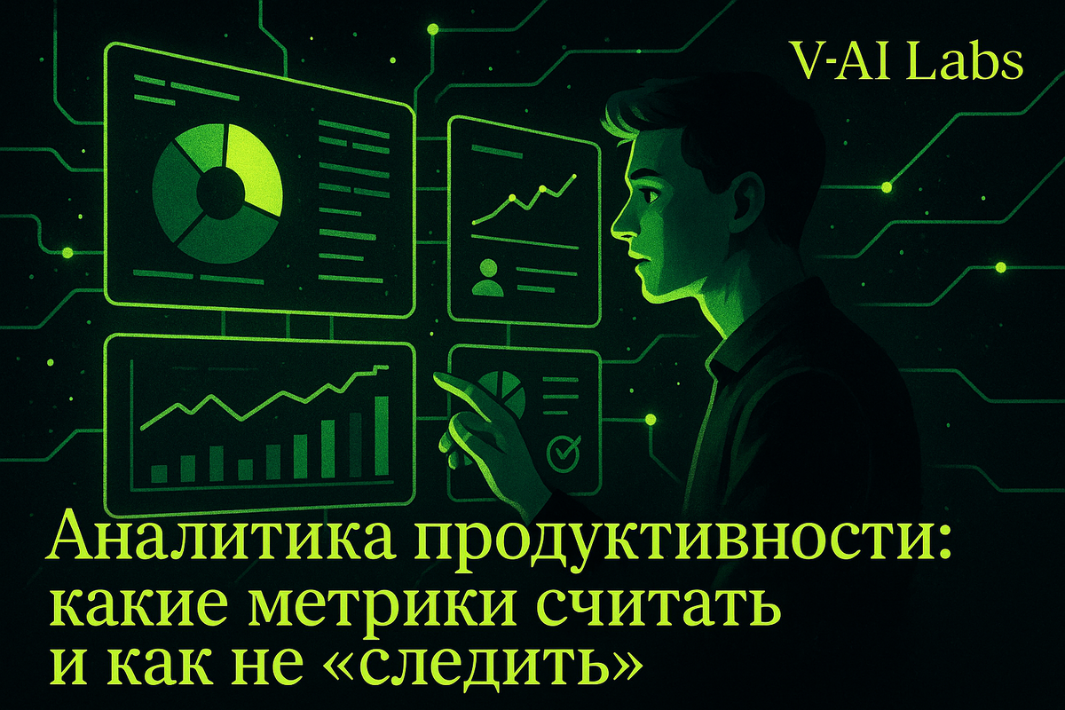    Как избежать слежки за метриками в аналитике продуктивности
