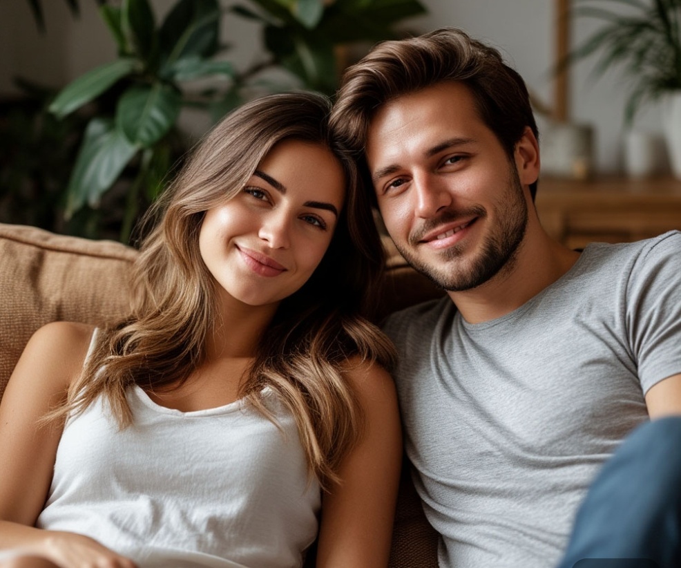 Татьяна и Костя в юности