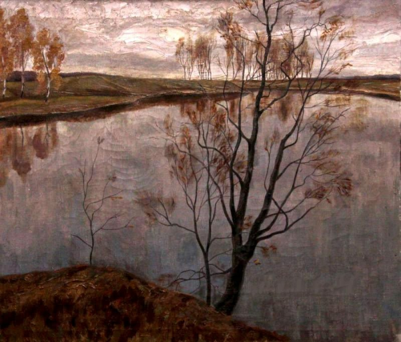 Г.А.Токарев. Осенний сон. 1974. Музейный комплекс имени Ивана Яковлевича Словцова Тюменской области.