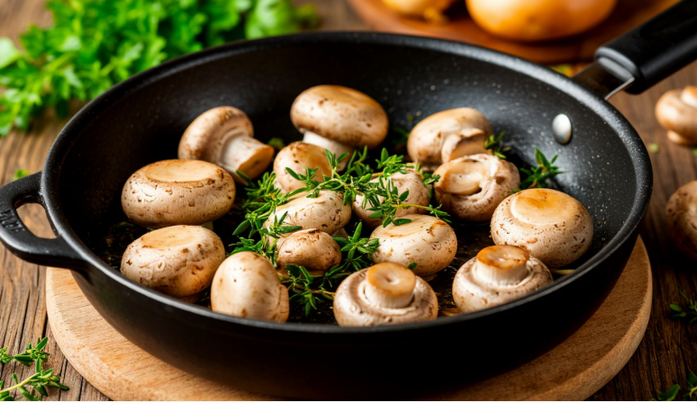 Оказывается, мы жарим шампиньоны неправильно: 5 ошибок, из-за которых грибы становятся резиновыми и водянистыми