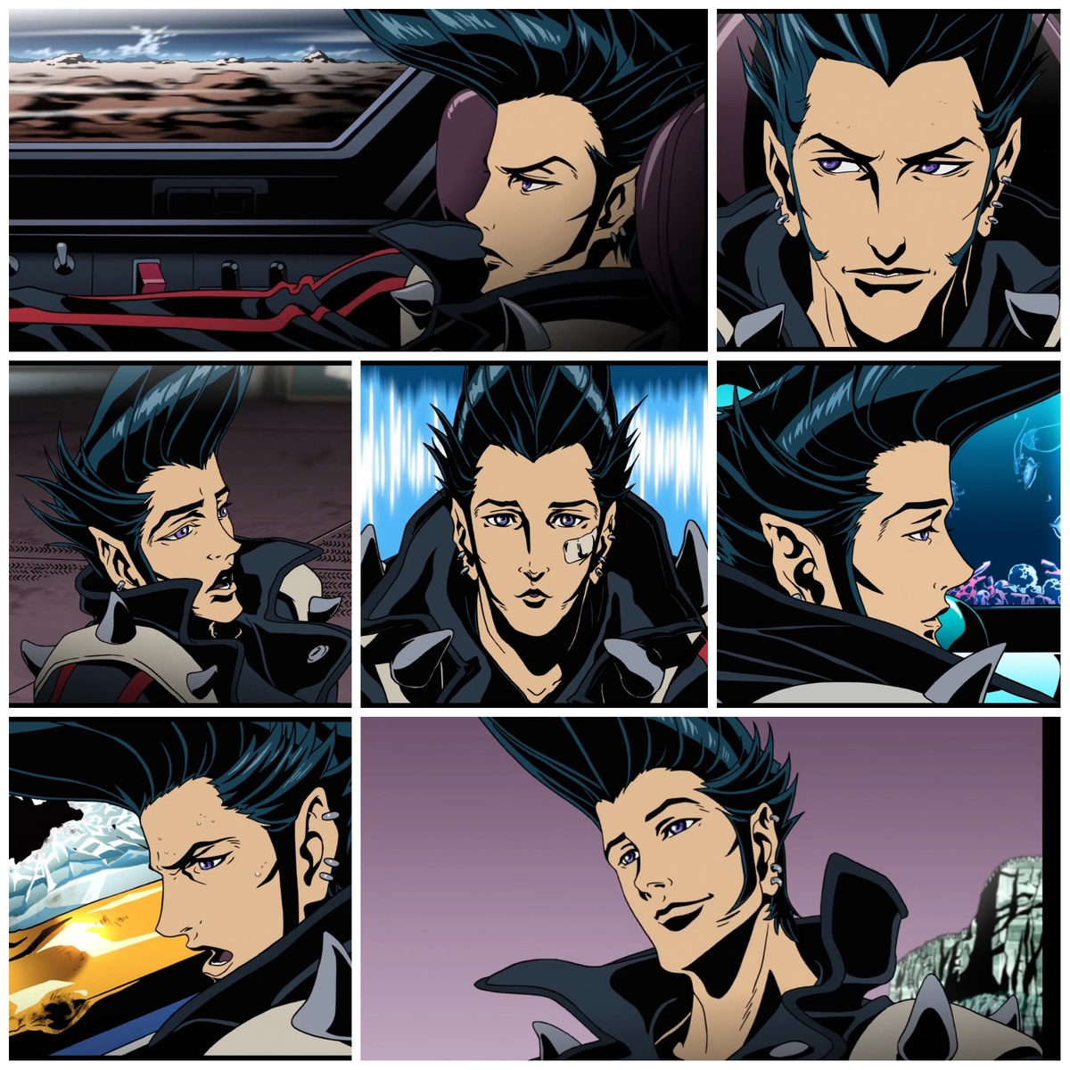 На фото обработанные мной скрины из аниме фильма "Красная черта", 2010 г., 18+, режиссёр Такэси Коикэ, сценарист Кацухито Исии, продюсер Кэнтаро Ёсида, Юкико Коикэ, студия Madhouse. Скрины собраны в коллаж, который демонстрирует общий визуальный фон анимационного фильма, внешний вид главных героев, для оценки их плюсов в этом направлении. Подробнее об аниме рассказано ниже в статье. Все материалы размещены исключительно в информационных целях.