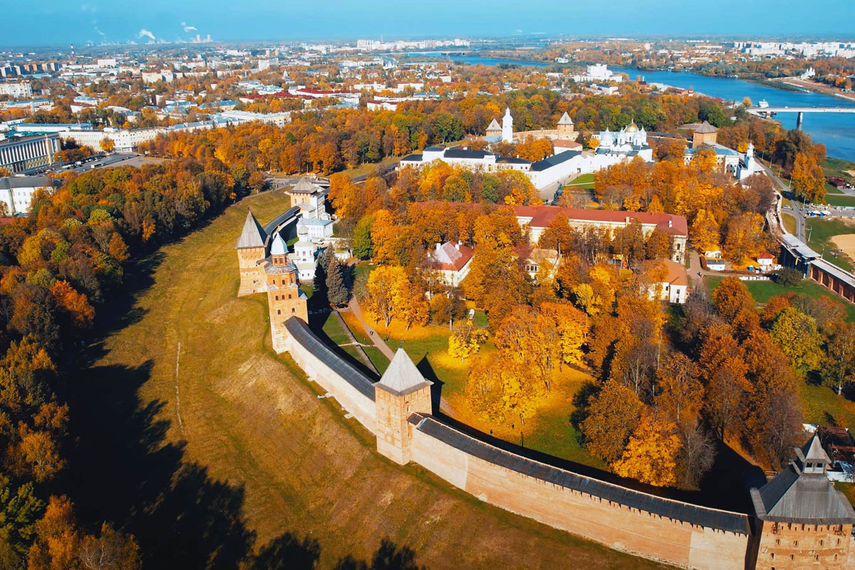 Новгородский Кремль. Осень