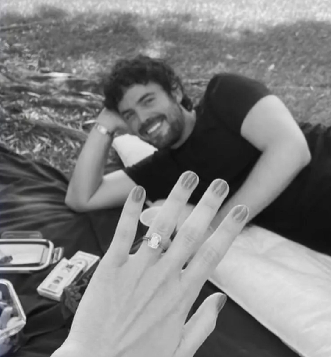    Алекс Грушински и Стелла Бандерас. Фото: Инстаграм (запрещён в РФ) @stellabanderasgriffith