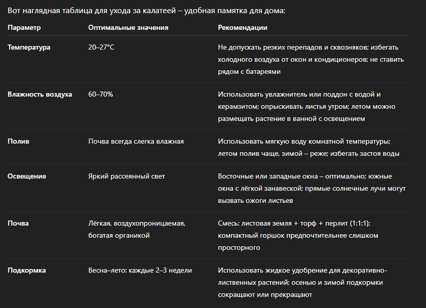 💡 Совет: наблюдайте за листьями – скручивание, коричневые кончики или бледность сигнализируют о нарушении условий. Это простой способ вовремя скорректировать уход.