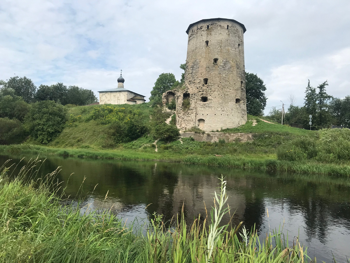 Вид на Гремячую гору со стороны парка Куопио. Фото автора 