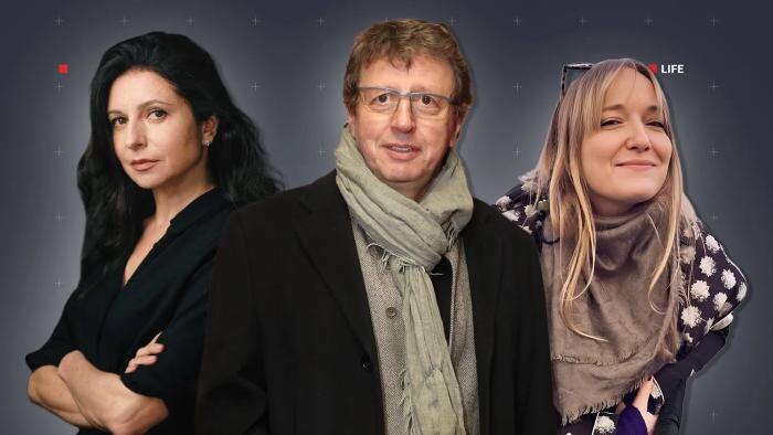 Почему отпрыски Хазанова, Филиппенко и Ширвиндта пошли против России. Коллаж © Life.ru. Обложка © ТАСС / Вячеслав Прокофьев, © Instagram (признан экстремистской организацией и запрещён на территории Российской Федерации) / sashk_f, alisakhazanova