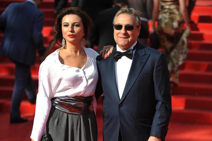 Геннадий Хазанов с дочерью Алисой. Фото © ТАСС / Алексей Панциков