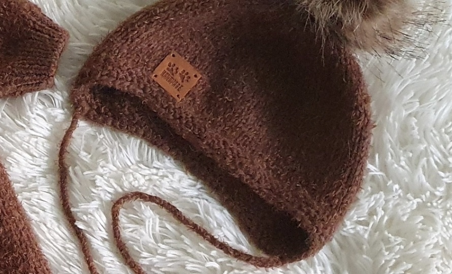 Шапочка для малыша. Мастер класс.