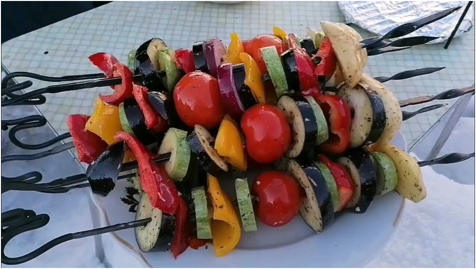 Овощи в тандыре — легкое и вкусное блюдо