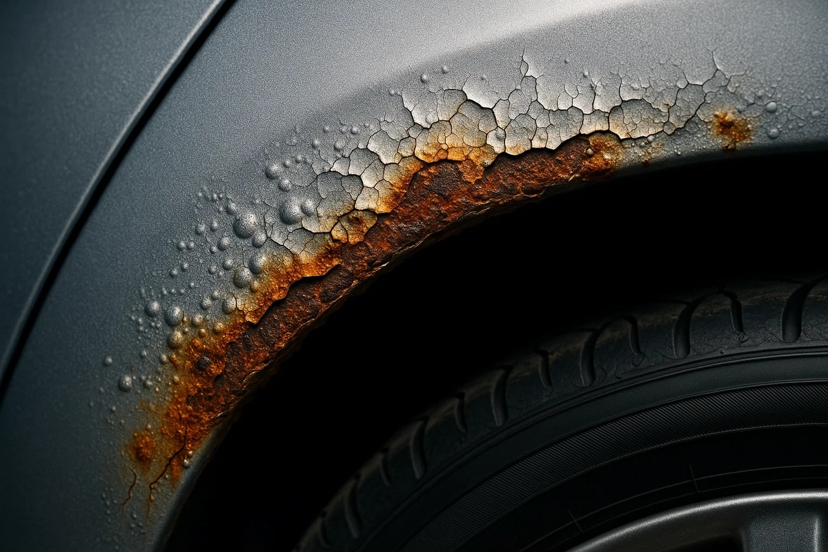 Коррозия крупным планом