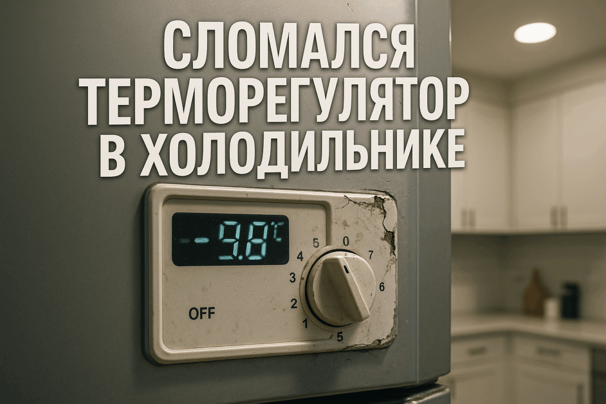    Сломался терморегулятор в холодильнике — признаки Михаил Юрьевич