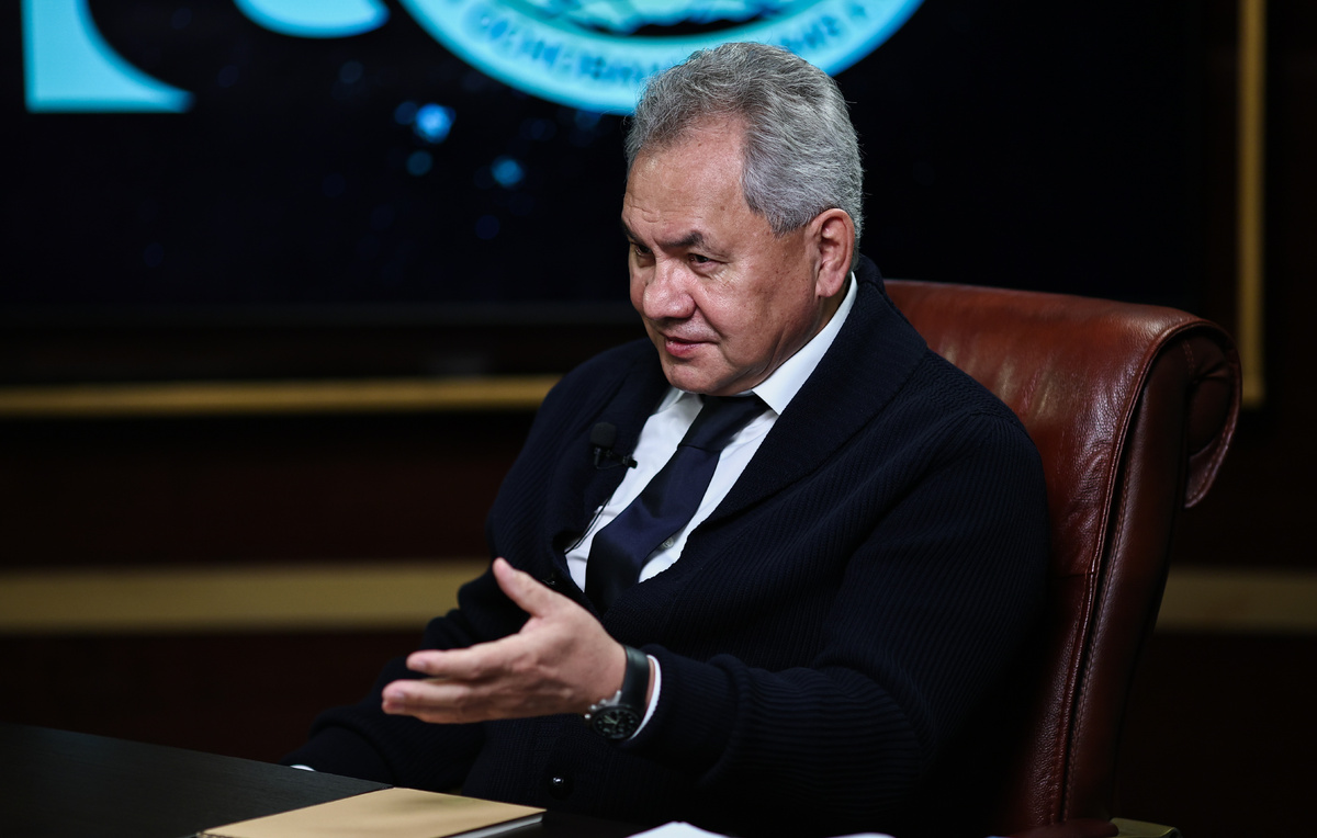    Президент Русского географического общества Сергей Шойгу  Михаил Терещенко/ ТАСС