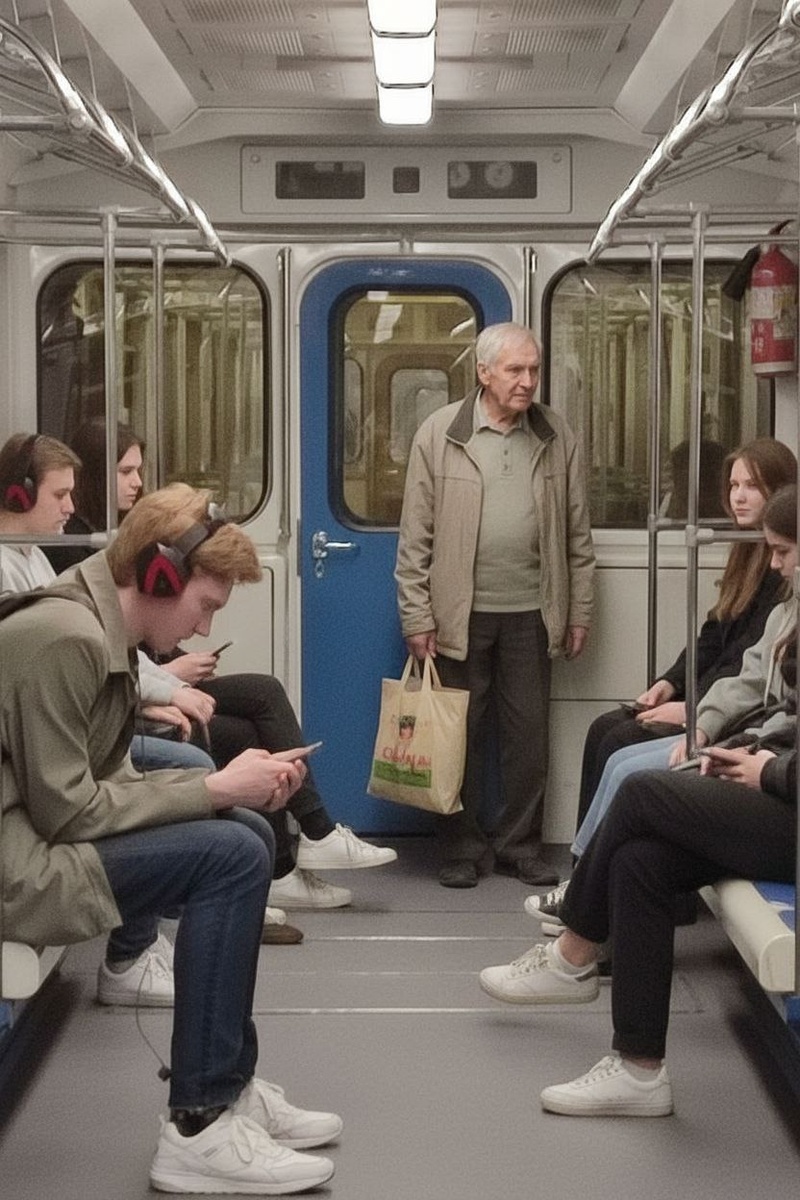 Кажется, мы всё ещё видим, но всё реже замечаем друг друга.