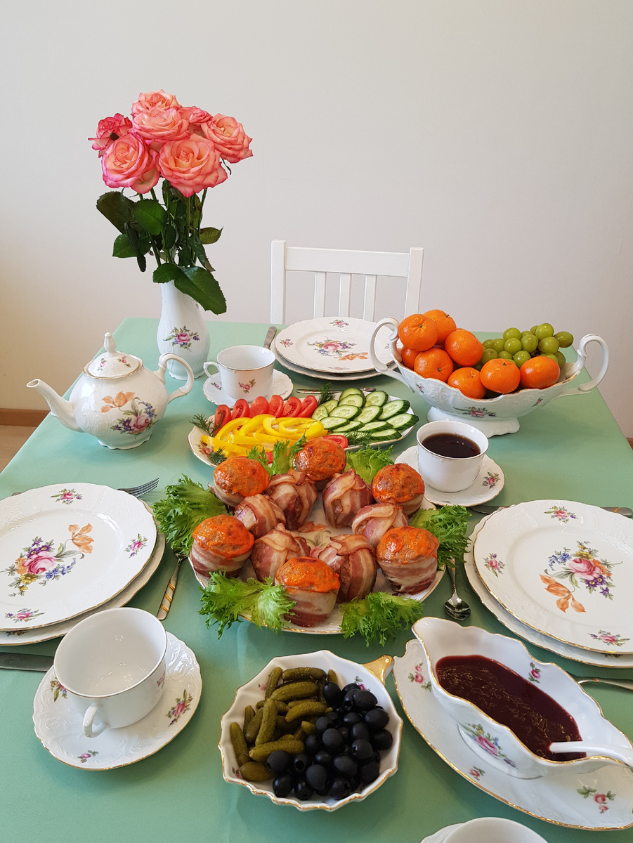 Нарядные котлеты с соусом "Галина"