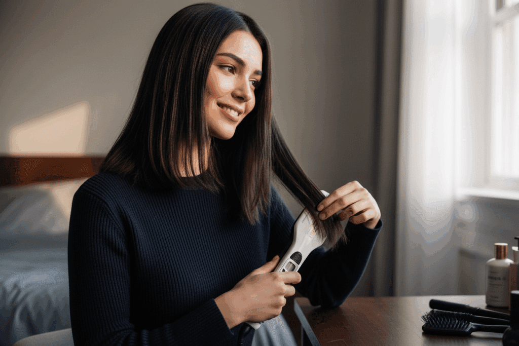    Как поправить прическу после шапки за 3 шага (чек-лист) TELZEN